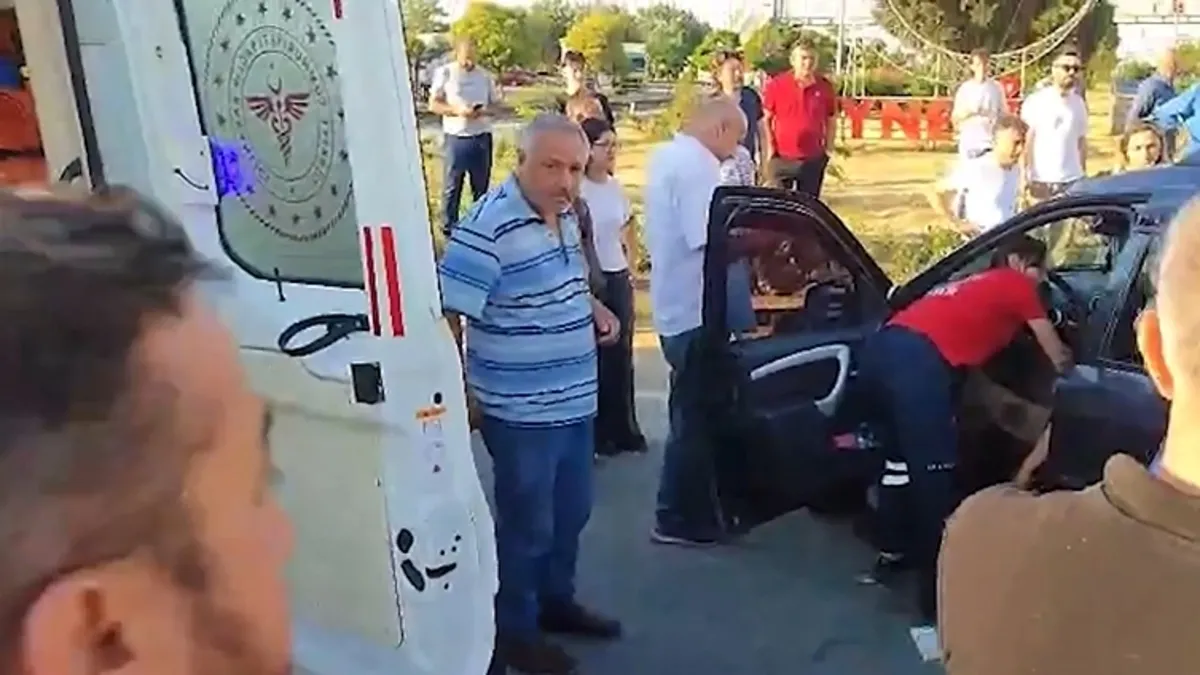 Giresun’da trafik kazası: 1 yaralı