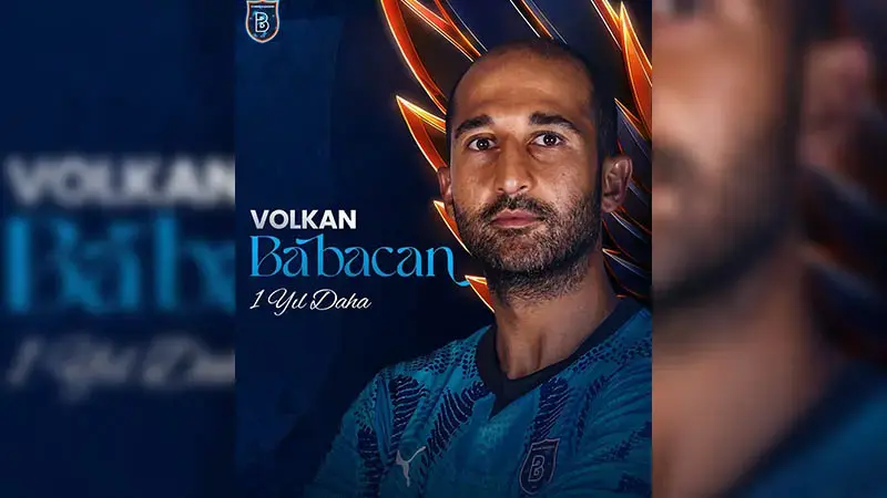 RAMS Başakşehir FK, Volkan Babacan'ın sözleşmesini 1 yıl uzattı