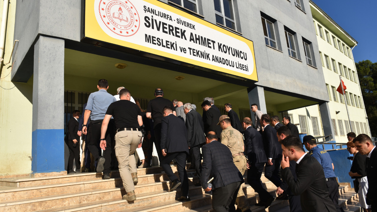 TBMM komisyonu Siverek'teki saldırıya uğrayan okulda inceleme yaptı