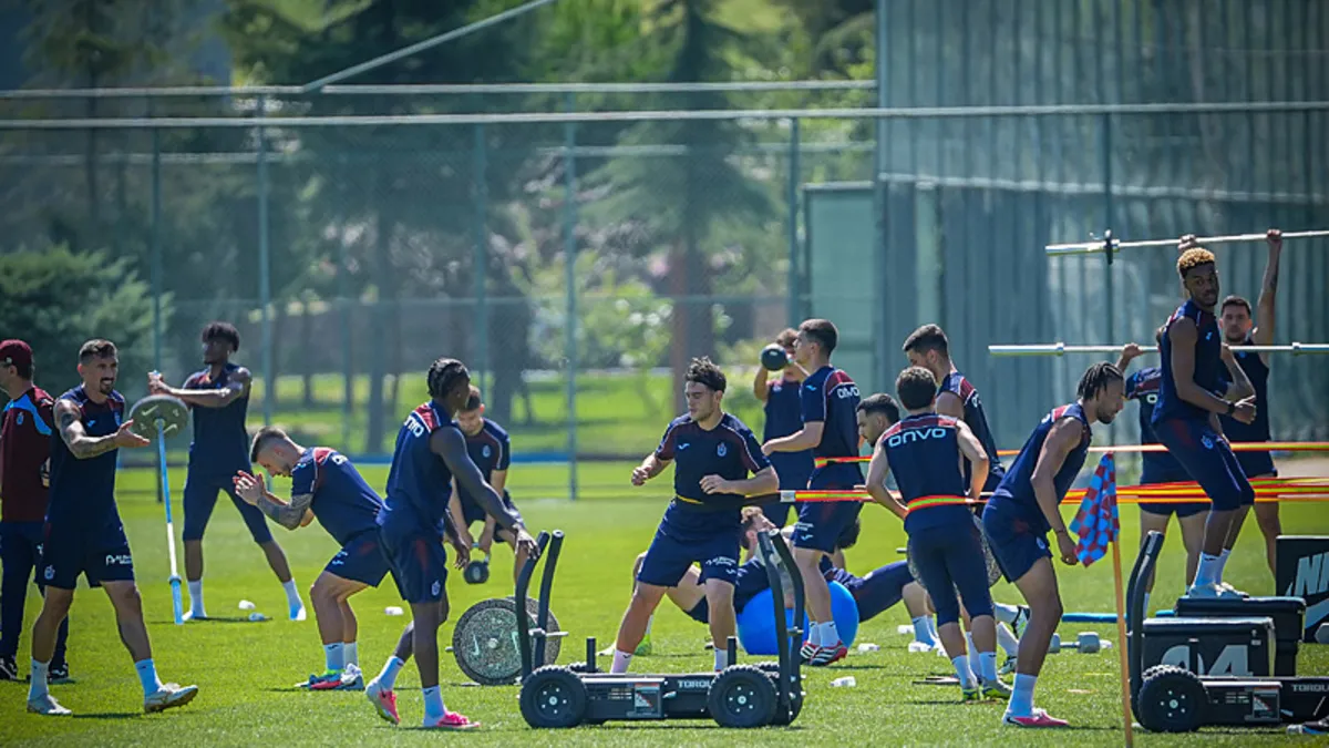 Trabzonspor sezon hazırlıklarının ilk etabını tamamladı!