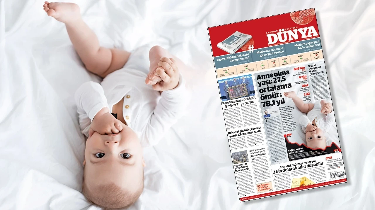 Doğumlar azalmaya başladı, yaşam süresi uzadı