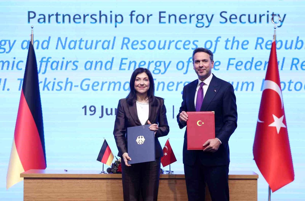 Türk-Alman Enerji ve Maden Ortaklığı Resmen Başladı