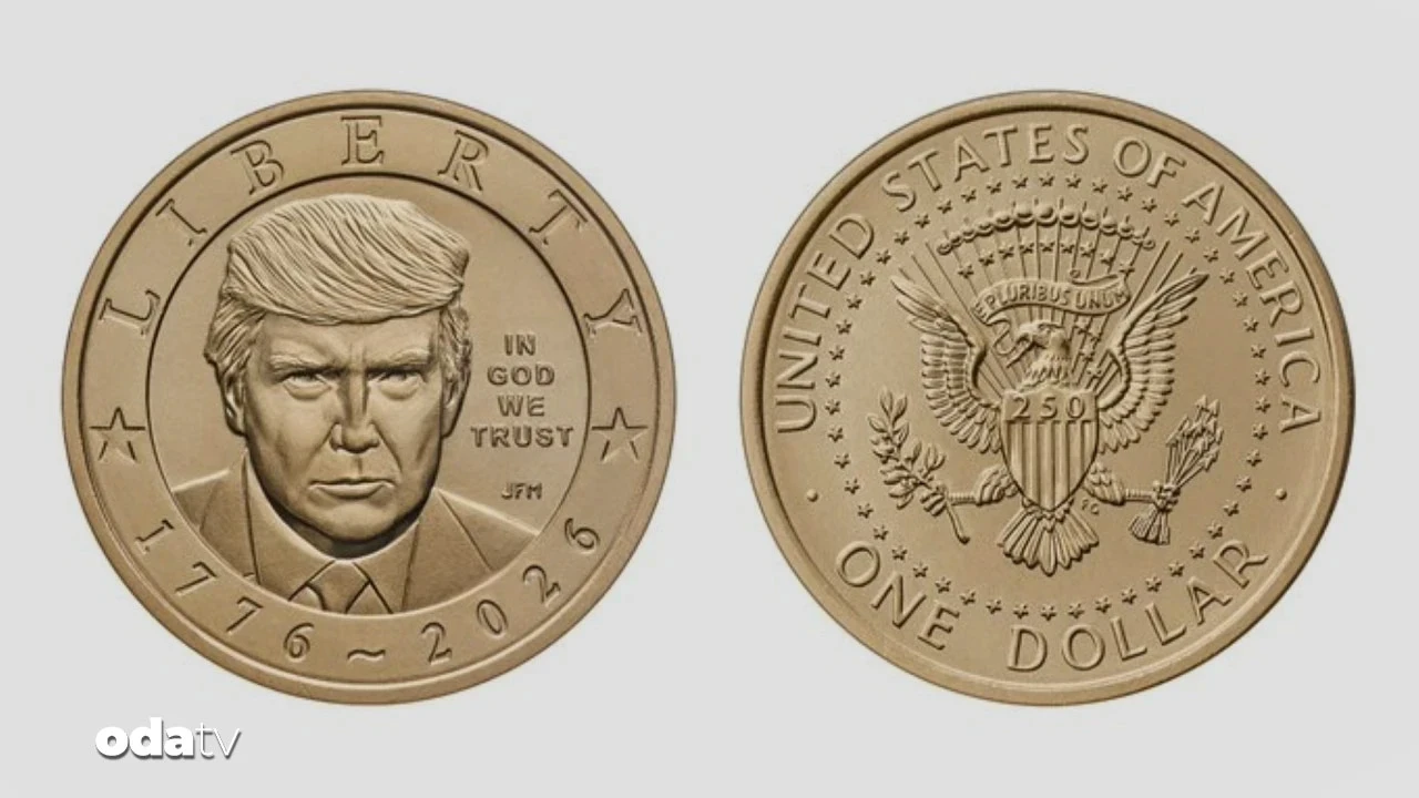 Trump portreli 'altın para' geliyor