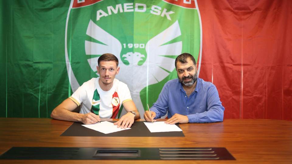 Amedspor, David Bates ve Ermal Krasniqi'yi transfer etti