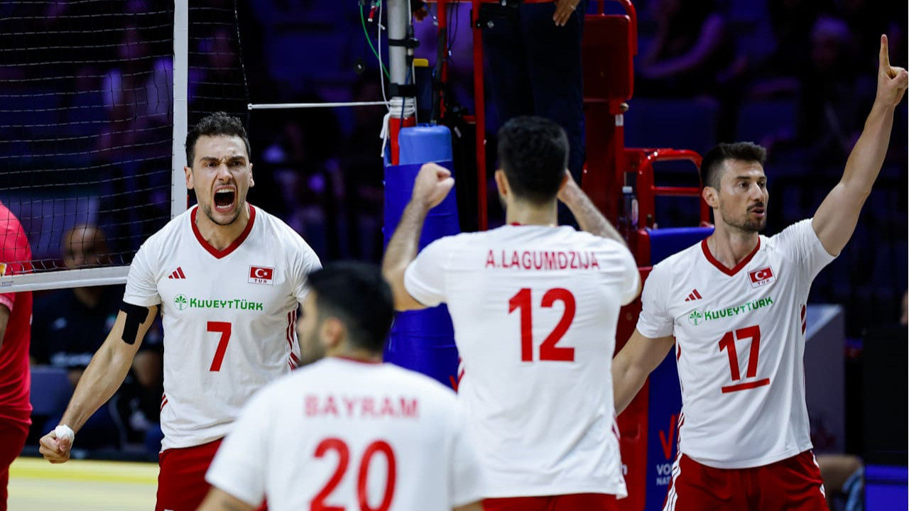 A Milli Erkek Voleybol Takımı, tarihte ilk kez Milletler Ligi Finalleri'nde