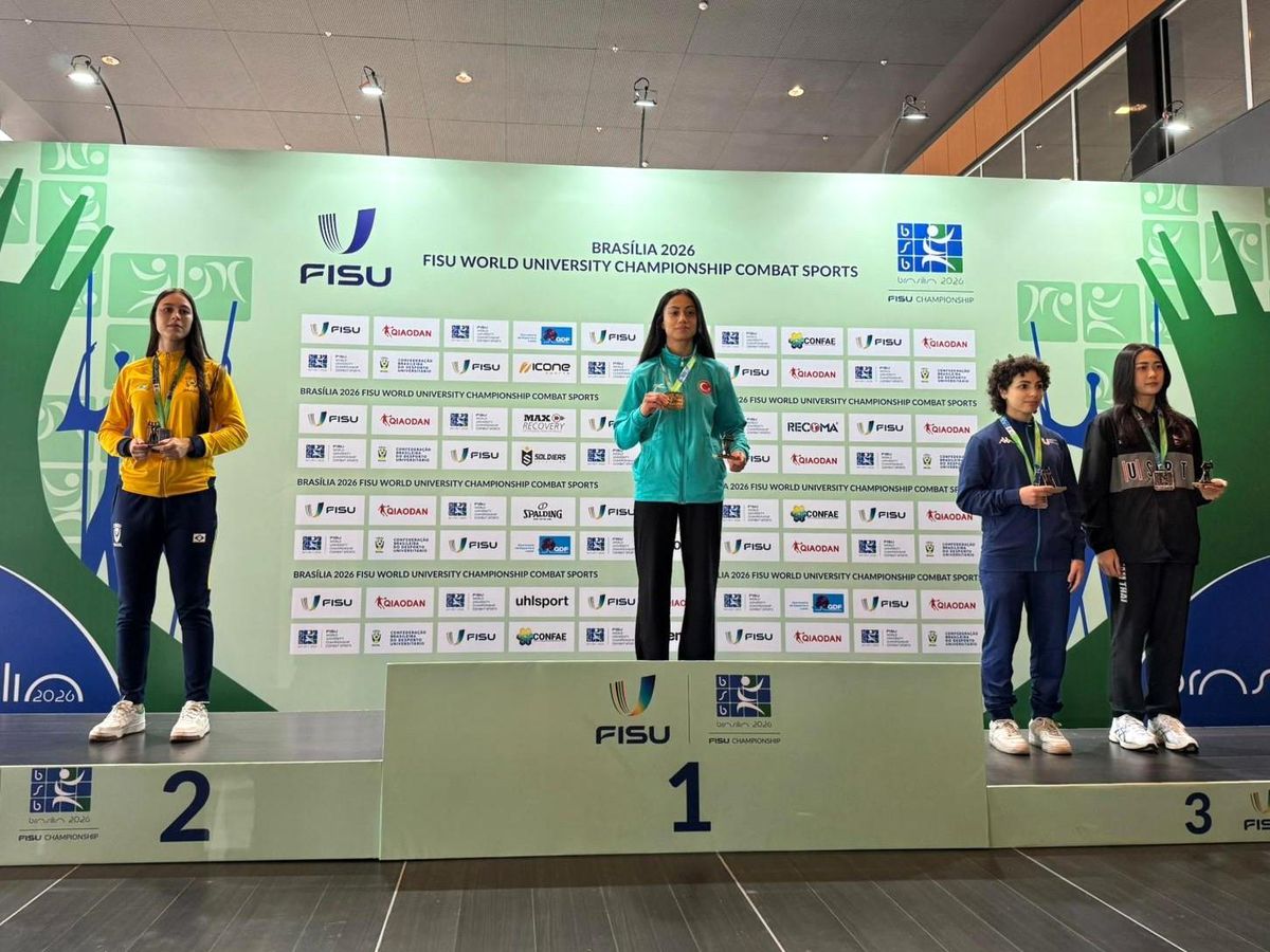 BUÜ'lü milli sporcudan uluslararası başarı