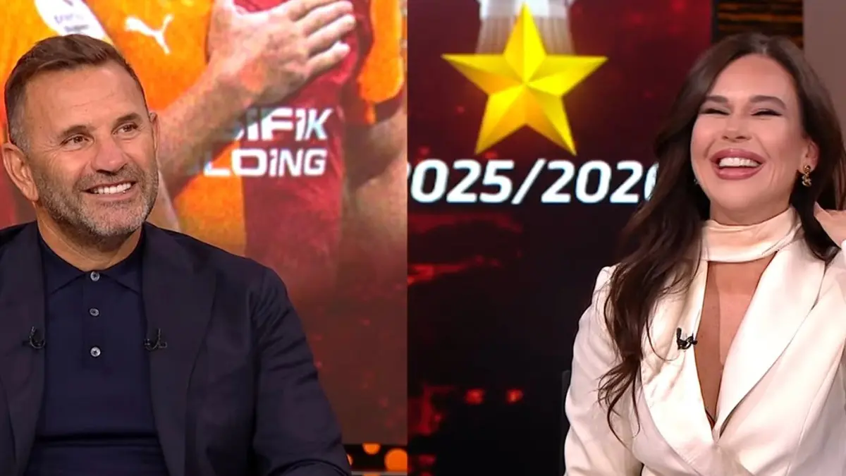 Galatasaray'da Okan Buruk Tivibu Spor'da canlı yayında açıklamalarda bulunuyor