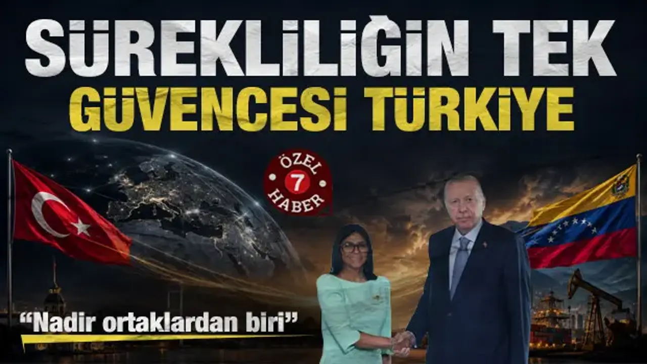 Küresel vesayete karşı duran tek ülke: Türkiye! Venezuela'da tek güvence yine Erdoğan