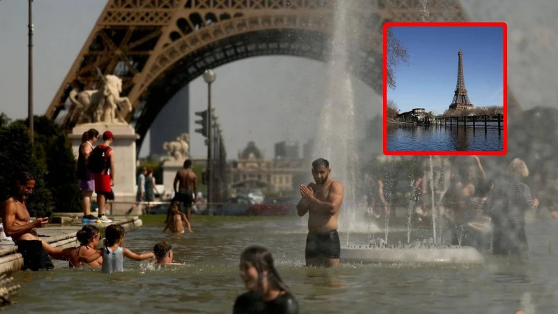 Paris'te dün aşırı sıcaklar nedeniyle 109 kişi hayatını kaybetti