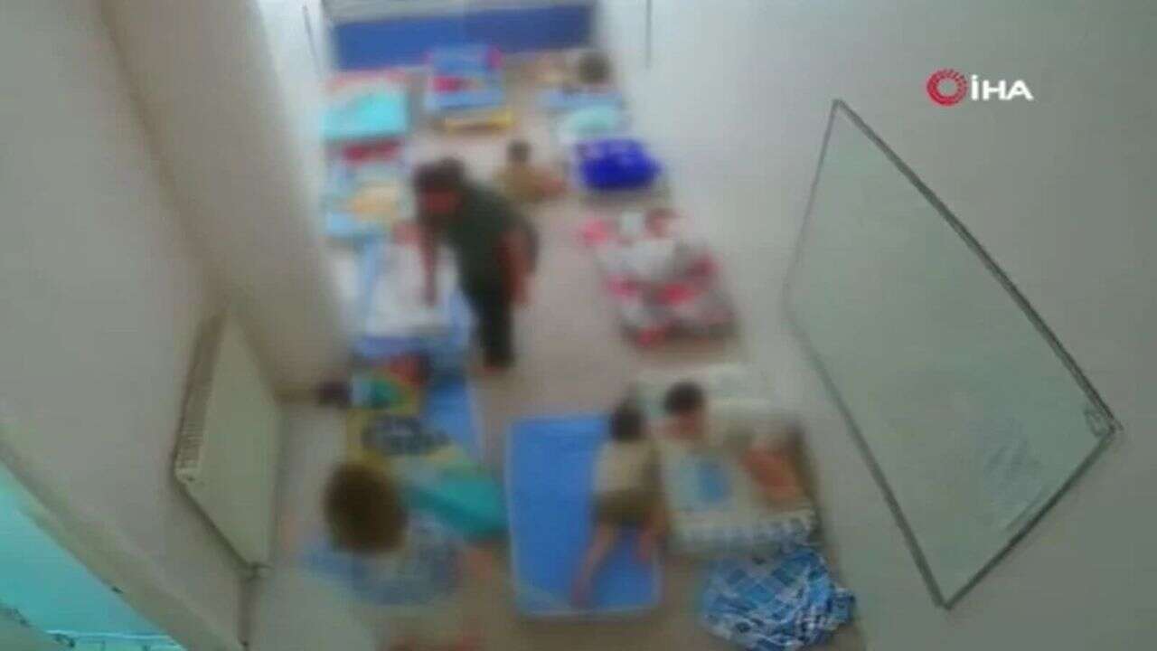 Anaokulunda çocuklara kötü muamele iddiası: Çalışan gözaltına alındı