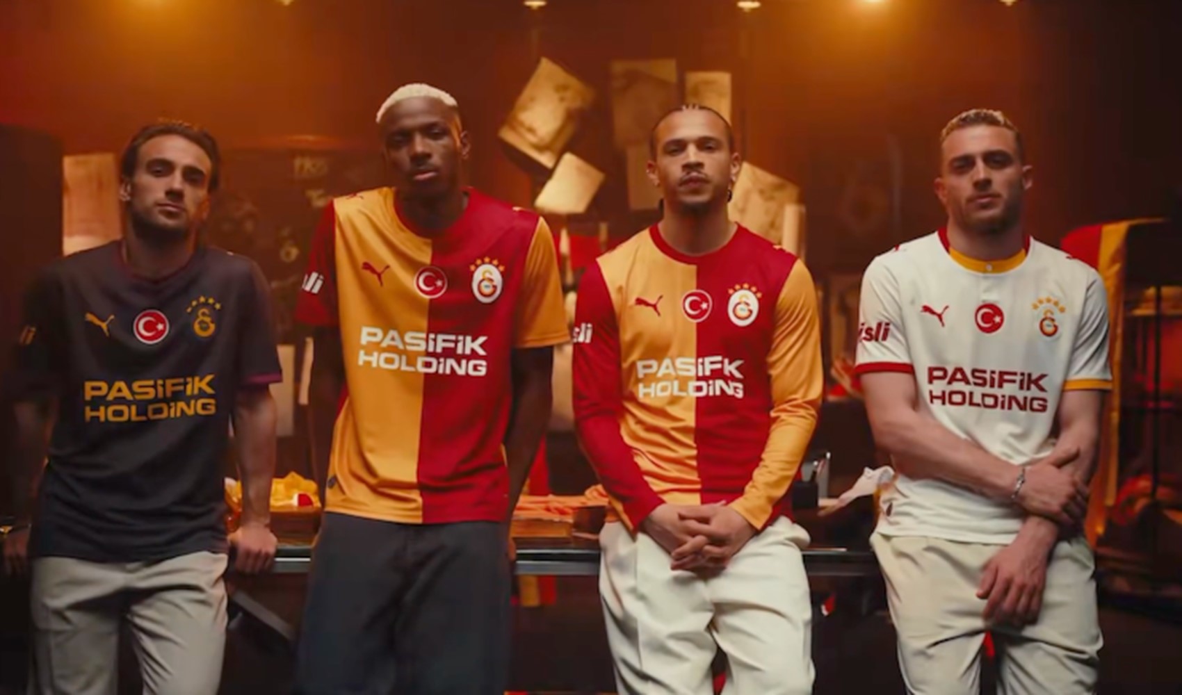 Galatasaray’ın 2026-2027 sezonu formaları görücüye çıktı