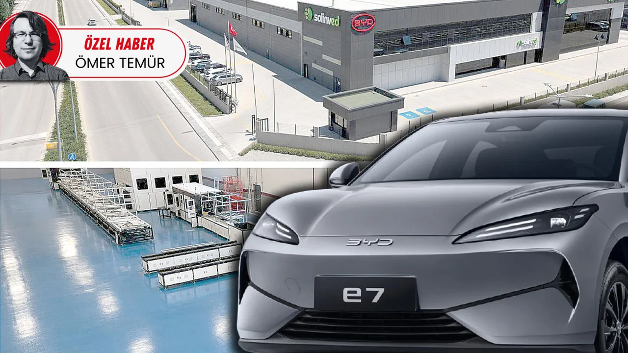 Çinli otomotiv devinden sürpriz atak! BYD’den Türkiye’ye batarya yatırımı