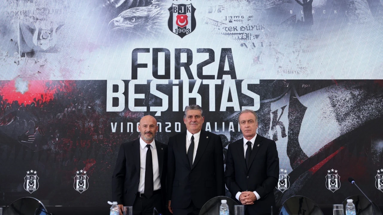 Beşiktaş'ın yeni teknik direktörü Vincenzo Italiano: Takımı yeniden inşa edeceğiz