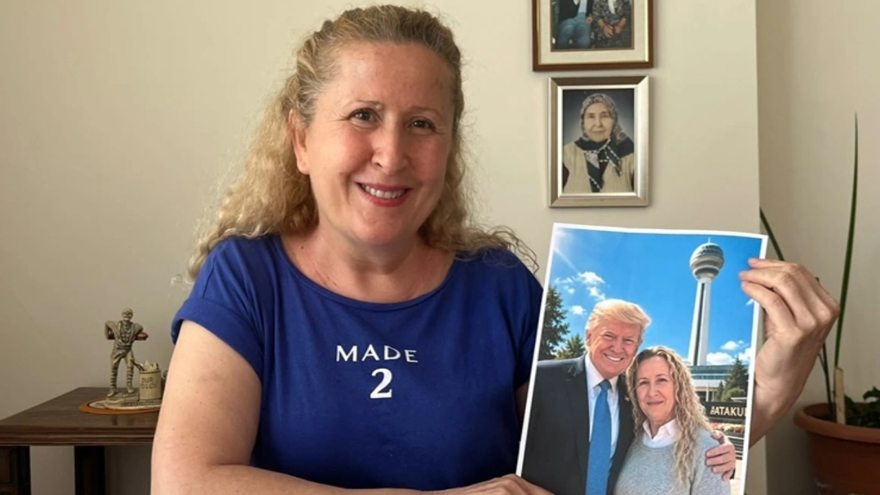 Trump'ın Türkiye'ye gelişiyle "kızıyım" diyen Necla harekete geçti