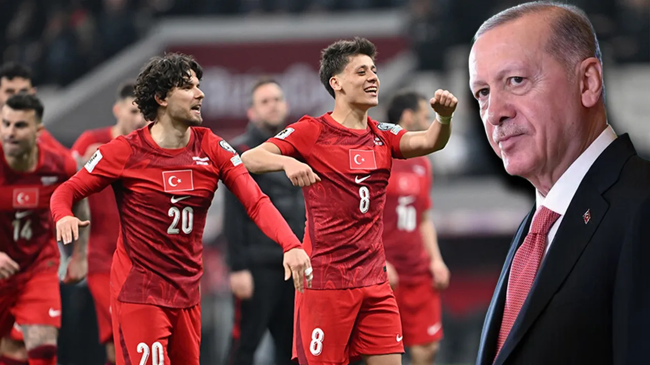 Cumhurbaşkanı Erdoğan, A Milli Takım'a mesaj gönderdi: Başlarını öne eğmesinler