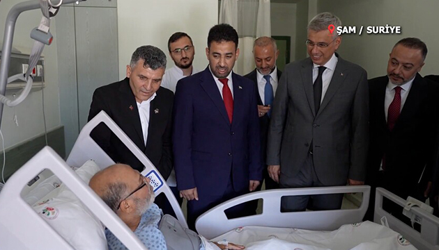 Şam Kalp Hastanesi şifa dağıttı