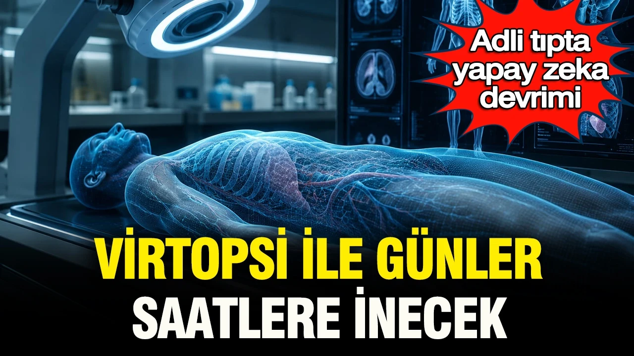 Adli tıpta yapay zeka devrimi: “Virtopsi” ile günler saatlere inecek