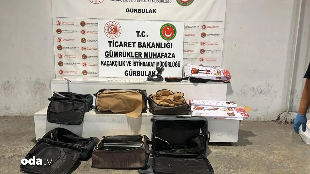 Film gibi operasyon: Gitarın içinde yasaklı madde