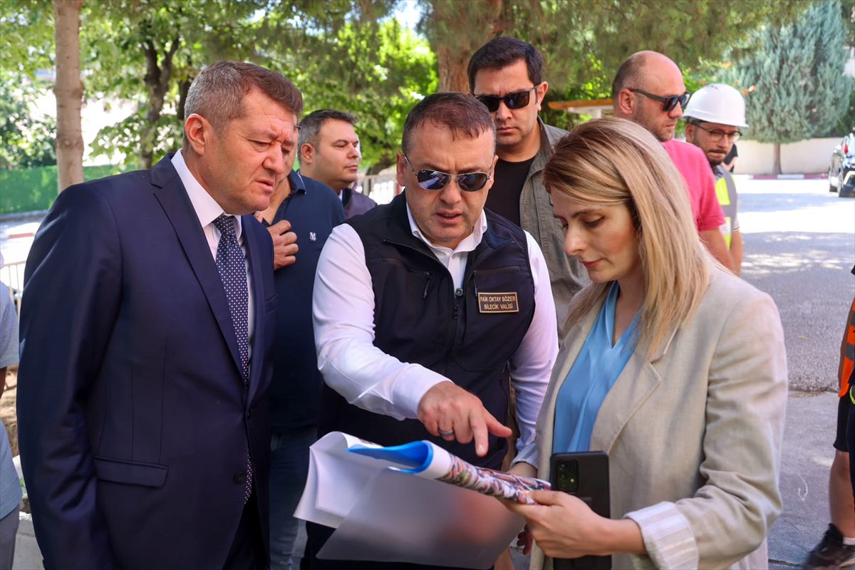 Bilecik Valisi'nden Eğitim Yatırımları Denetimi