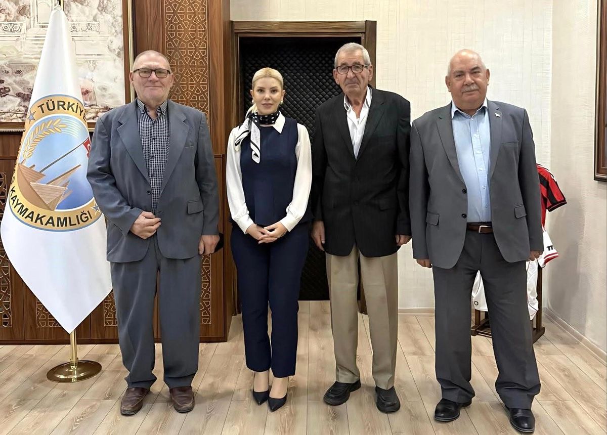 Kıbrıs gazilerinden Kaymakam Yıldırım'a anlamlı ziyaret