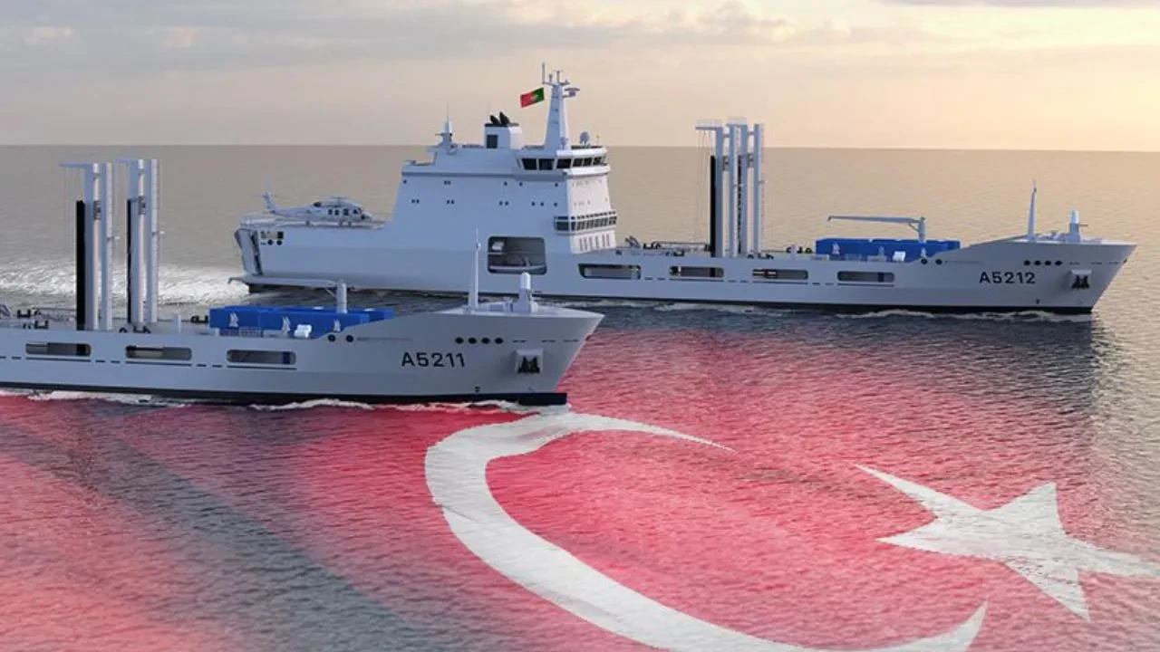Türk savunma sanayisinden tarihi adım: NATO ülkesine ikinci askeri gemi yolda!