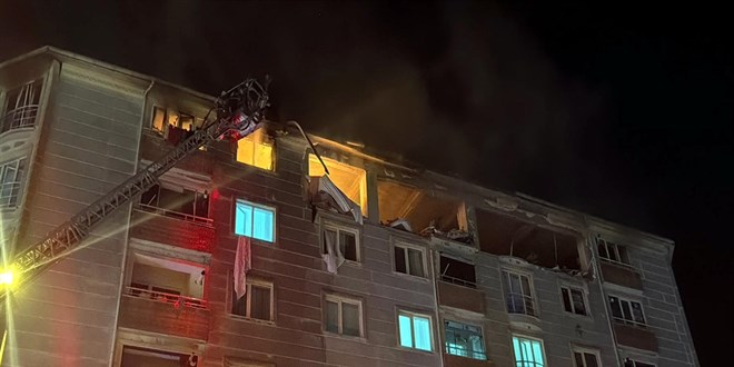 Tekirdağ'da apartman dairesinde patlama: 1 ölü