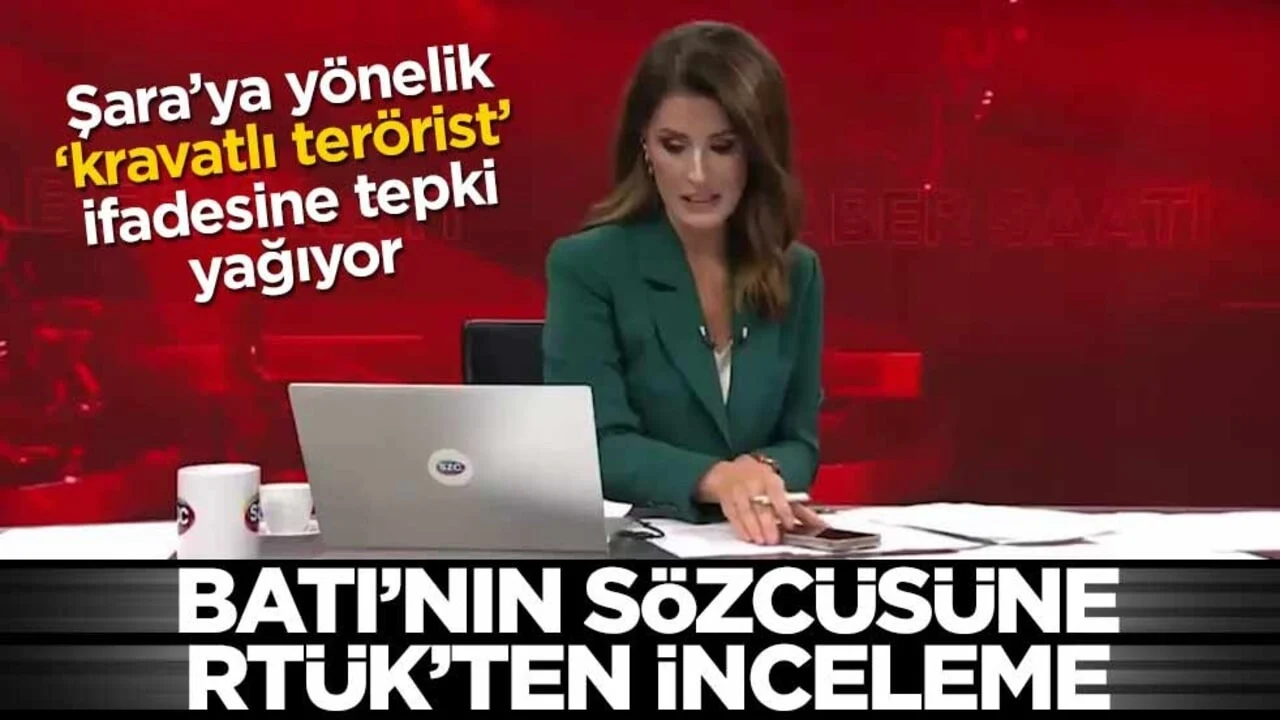 Şara’ya yönelik ‘kravatlı terörist’ ifadesine tepki yağıyor! Batı’nın “sözcü”süne RTÜK’ten iceleme