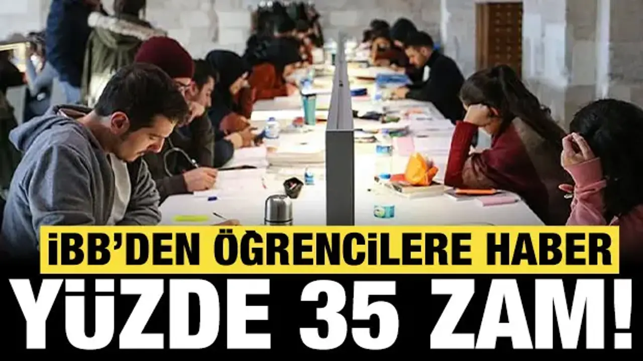 İBB'den öğrencilere bir kötü haber daha: Yüzde 35 zam!