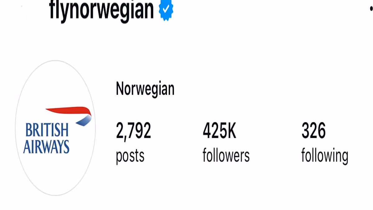 Norwegian, İngiltere'ye 2-1 yenilince British Airways logosunu aldı