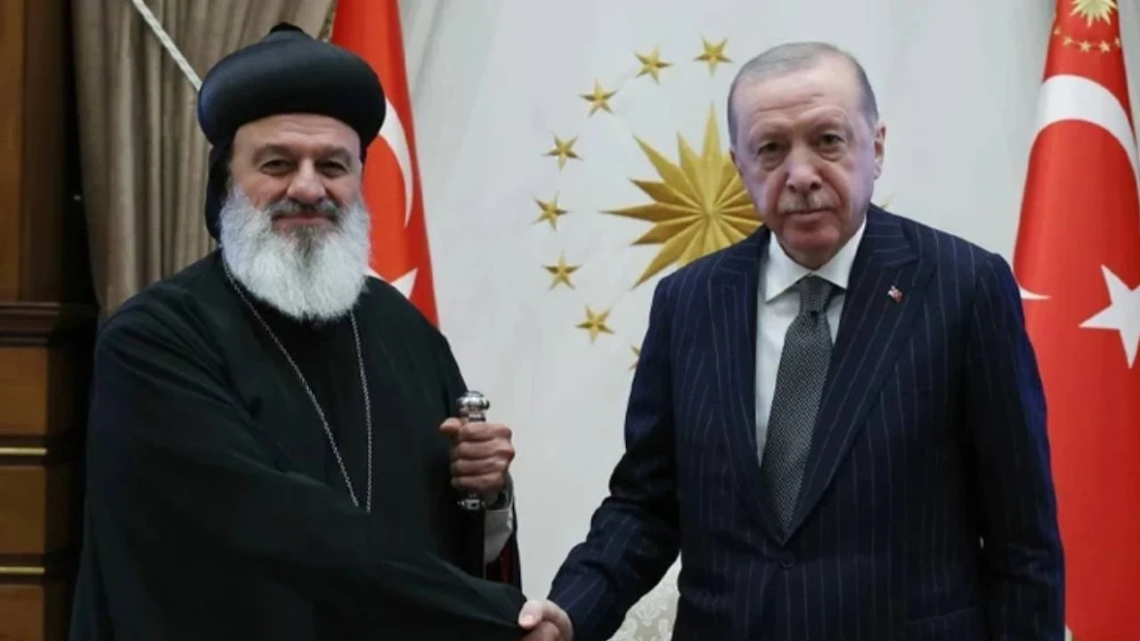 Cumhurbaşkanı Erdoğan, Süryani Ortodoks Kilisesi Patriği'ni Kabul Etti