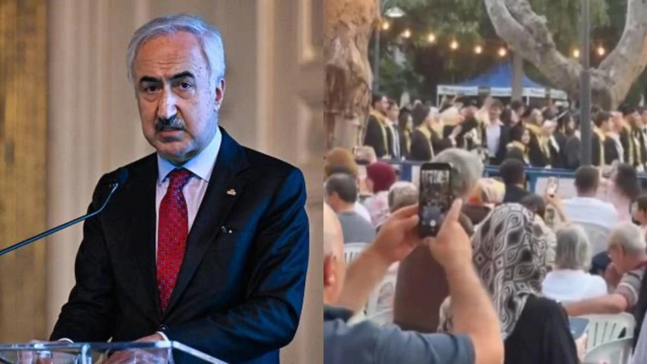 İstanbul Üniversitesi Rektörüne öğrencilerden protesto