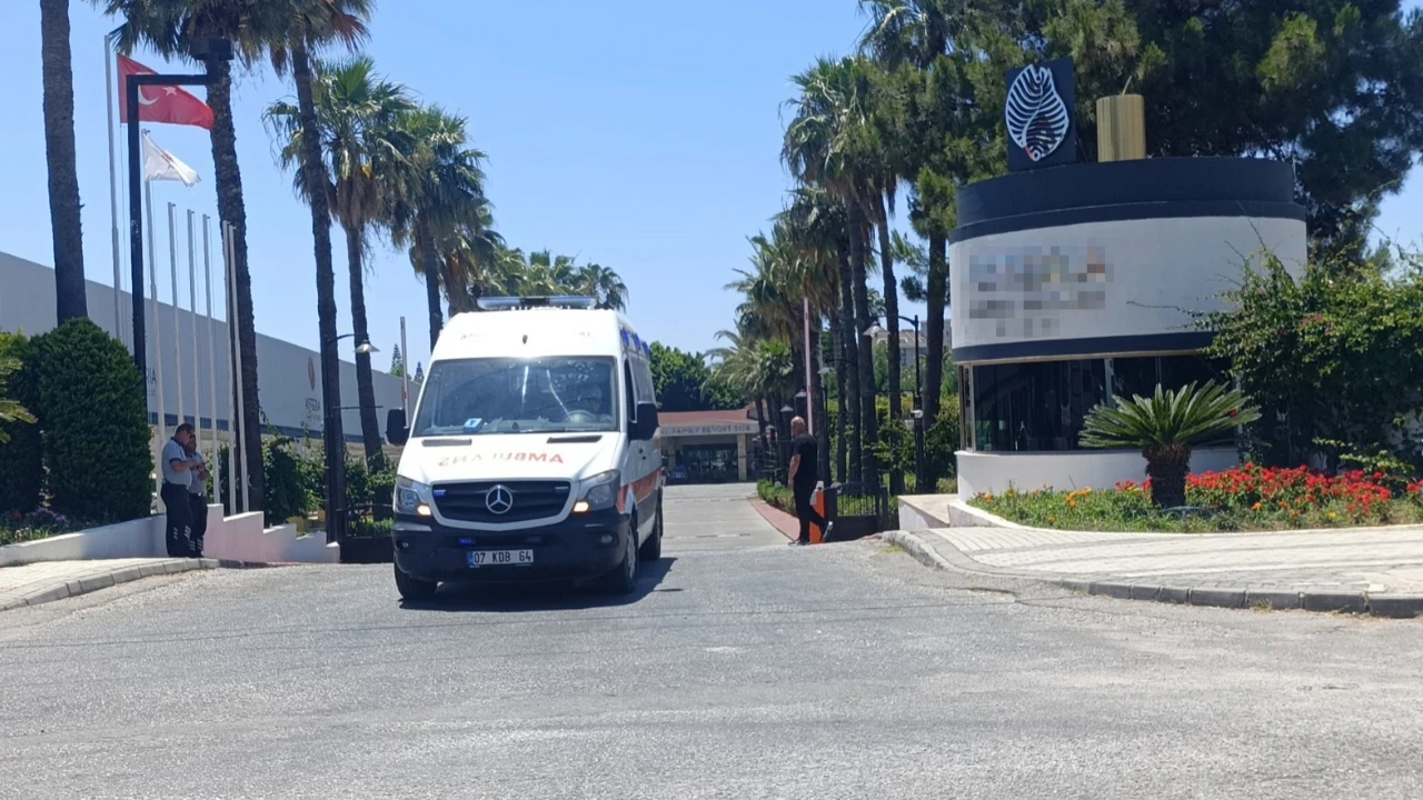 Antalya'da otelde sızıntı paniği: Tatilciler hastanelik oldu!