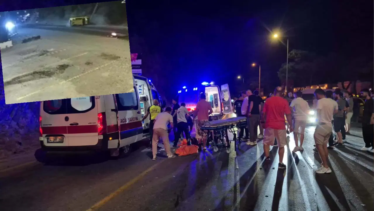 Bodrum'daki kaza iş yerinin kamerasına yansıdı: Can kaybı 2'ye yükseldi