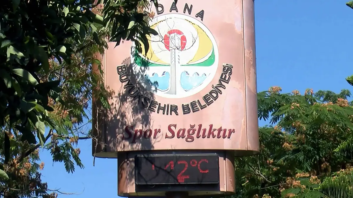Adana’da termometreler 42 dereceyi gördü