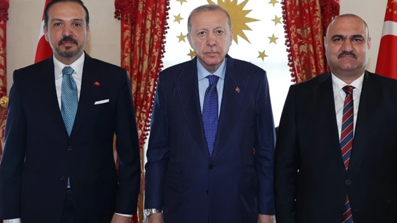 Erdoğan, Kerkük Valisi Mehmet Seman Ağa’yı Kabul Etti