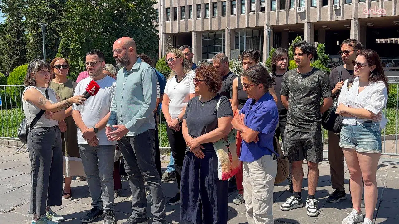 Basın meslek örgütlerinden Alican Uludağ'ın gözaltına alınmasına tepki
