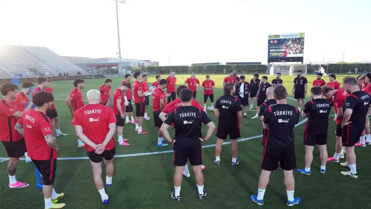 A Milli Futbol Takımı, Arizona'daki son çalışmasını yaptı