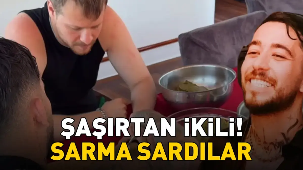 Şaşırtan ikili! Mahmut Orhan ve Burak Yörük sarma sardı