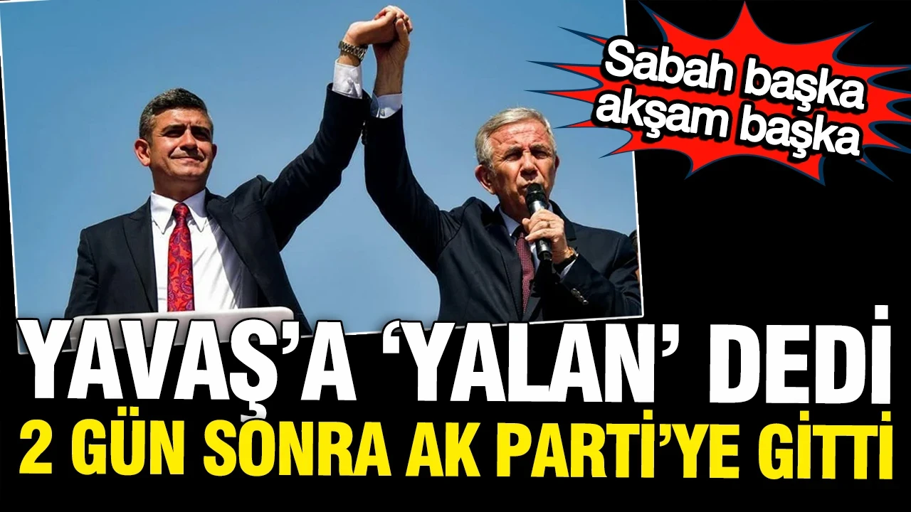 AK Parti'ye geçen Levent Koç sabah başka, akşam başkaymış