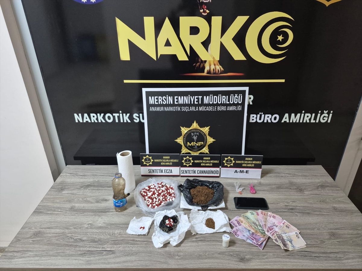 Anamur'da uyuşturucu operasyonunda yakalanan şüpheli tutuklandı