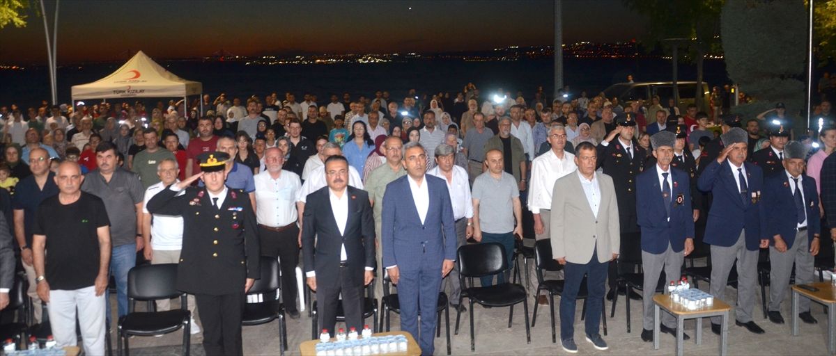 Karamürsel'de 15 Temmuz etkinliği