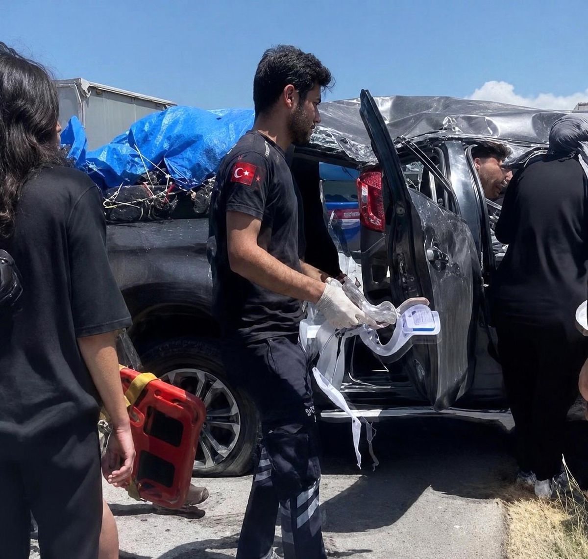 Refahiye'de feci kaza: 17 yaşındaki genç hayatını kaybetti, 3 kişi yaralandı
