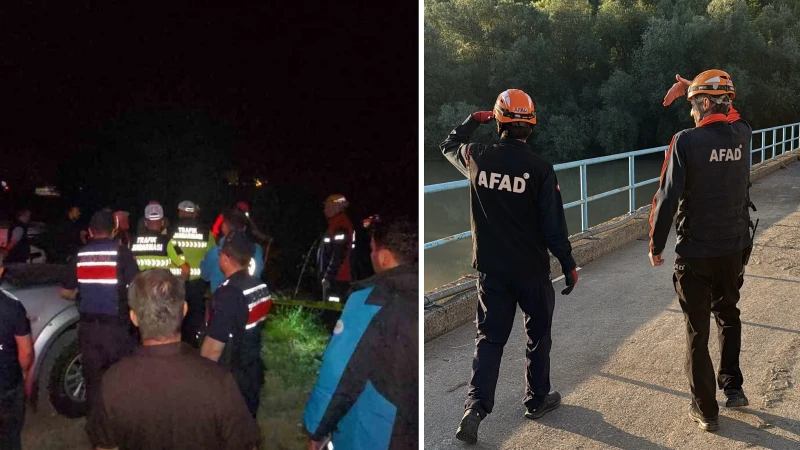 Filyos Çayı'na düşen CHP İl Başkan Yardımcısı saatlerdir aranıyor: AFAD, UMKE, itfaiye ekipleri sahada