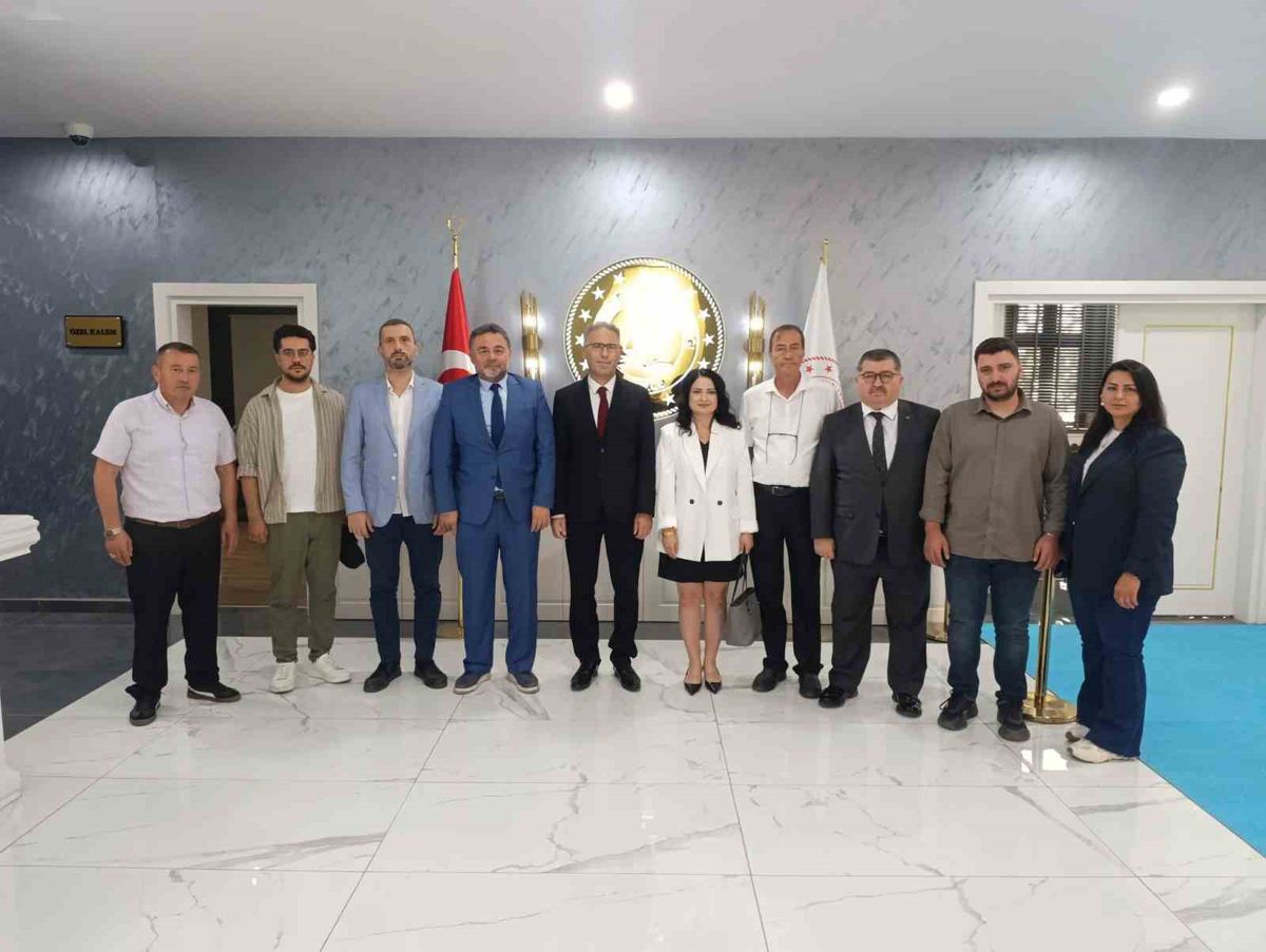 DÇGC Başsavcı Ünalan’a hayırlı olsun ziyareti