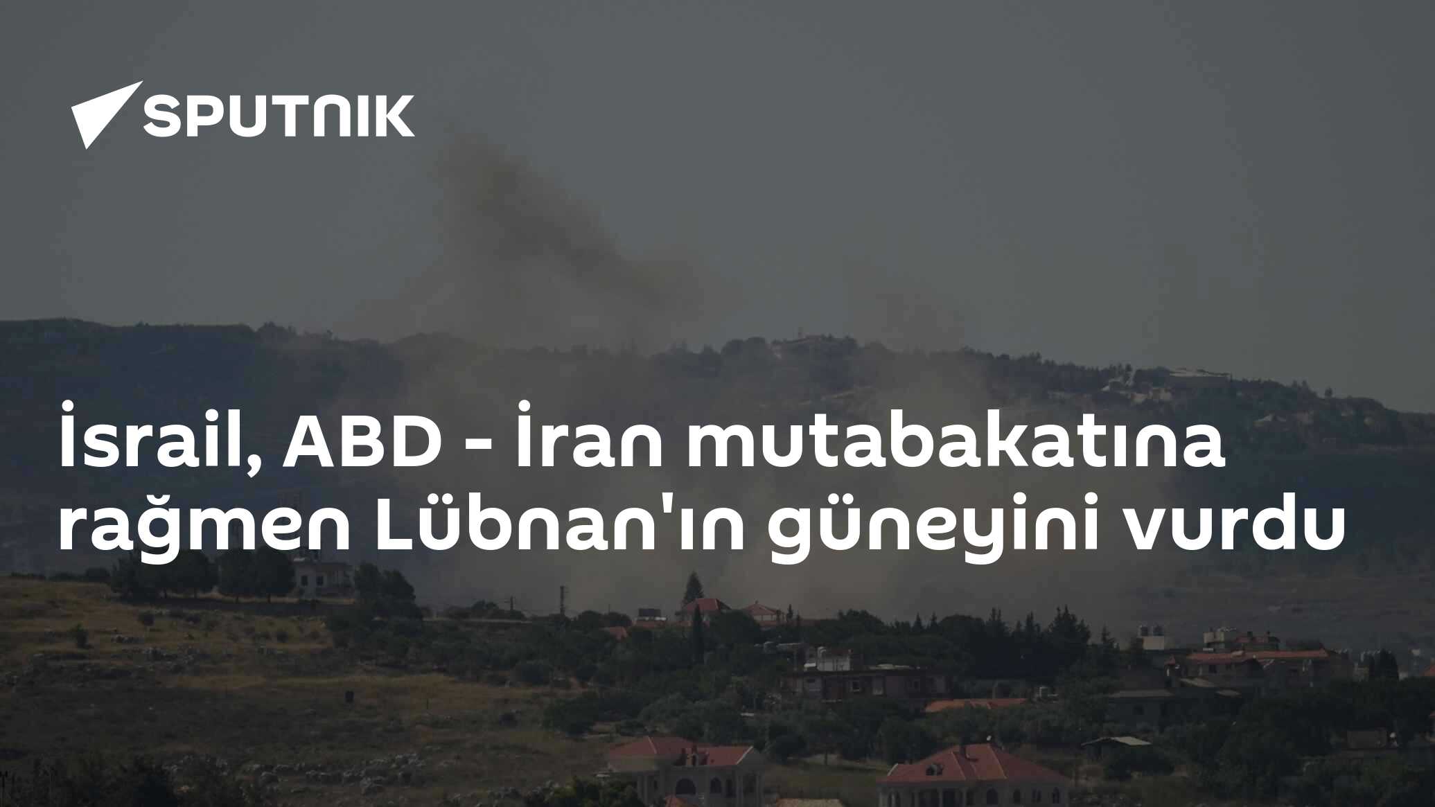 İsrail, ABD - İran mutabakatına rağmen Lübnan'ın güneyini vurdu