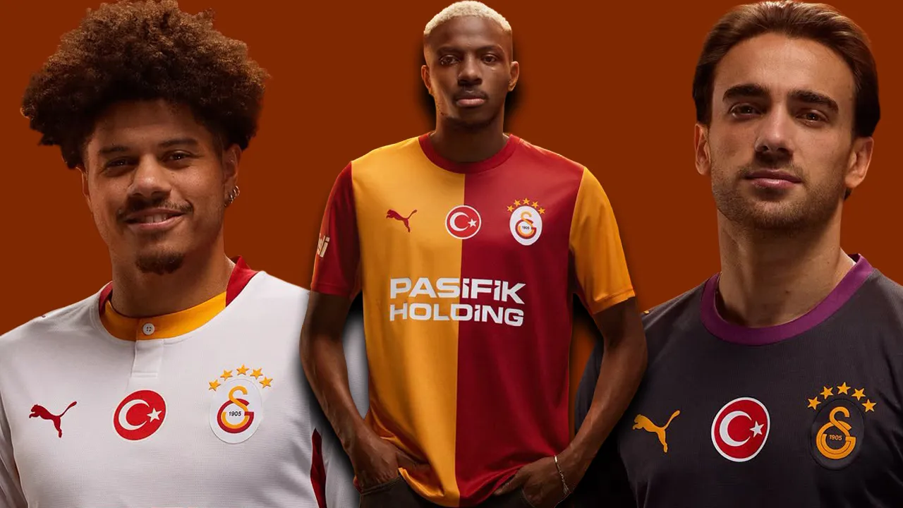 Galatasaray'ın iç saha, deplasman ve alternatif formaları: Fiyatlar belli oldu