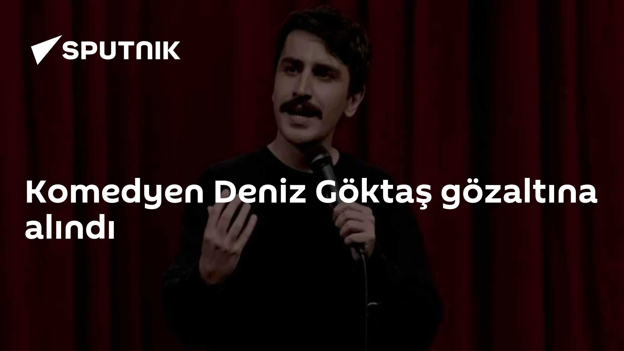 Komedyen Deniz Göktaş gözaltına alındı