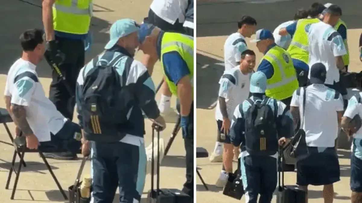 Bu kez hedefte Messi var! Üstü arandı, gülerek tepki verdi