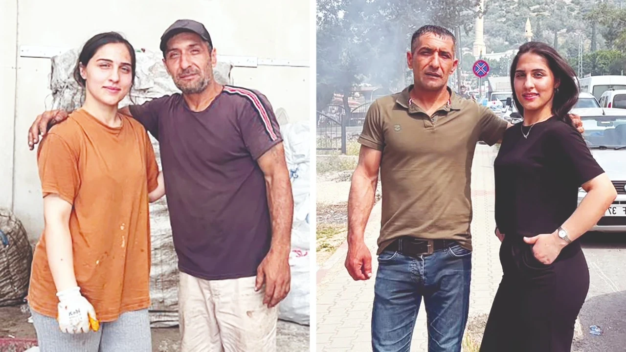 Bir babanın emeği, bir kızın zaferi