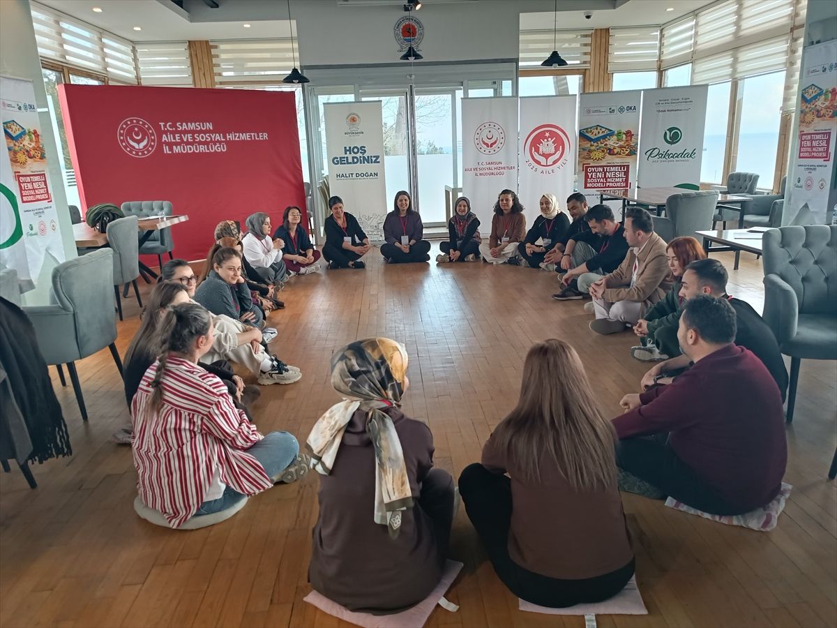 Samsun'da "Oyun Temelli Yeni Nesil Sosyal Hizmet Projesi" tamamlandı